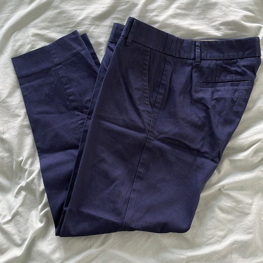 JCrew Dark Blue City Fit Pants